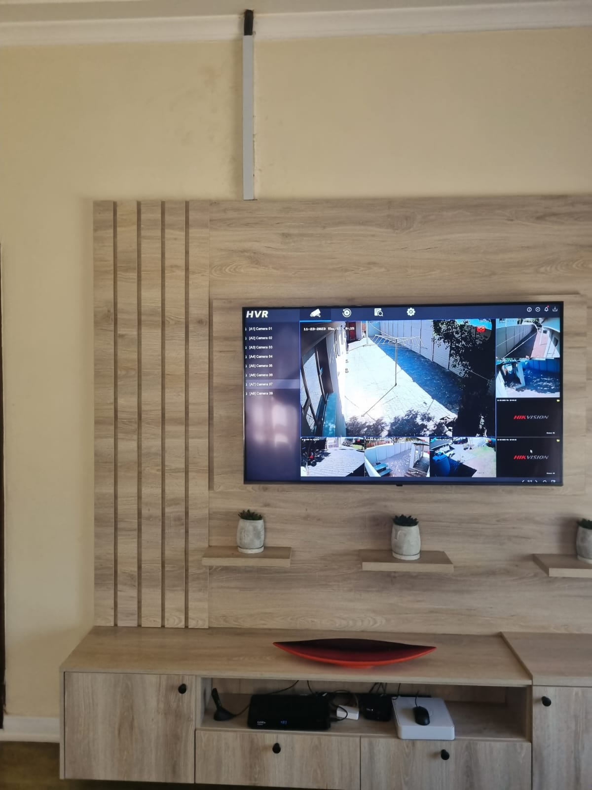 Installed CCTV